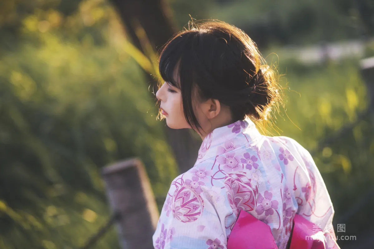 [Coser Beauty] Heimaomao OvO Kimono Super Evolution Photo Set photo 10