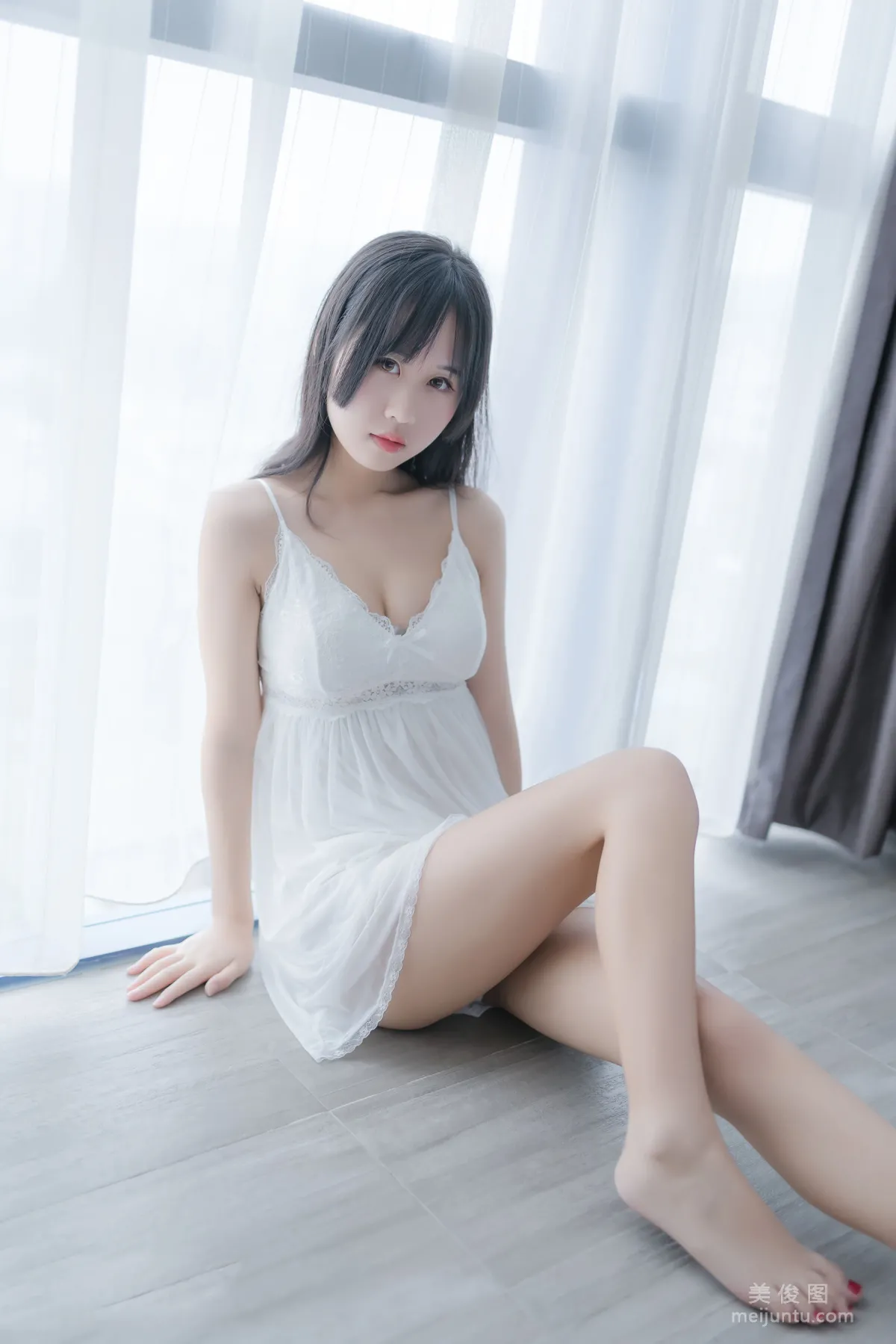 [Beauty Coser] Mengyaer o0, White Private Shoot Photo Set photo 19