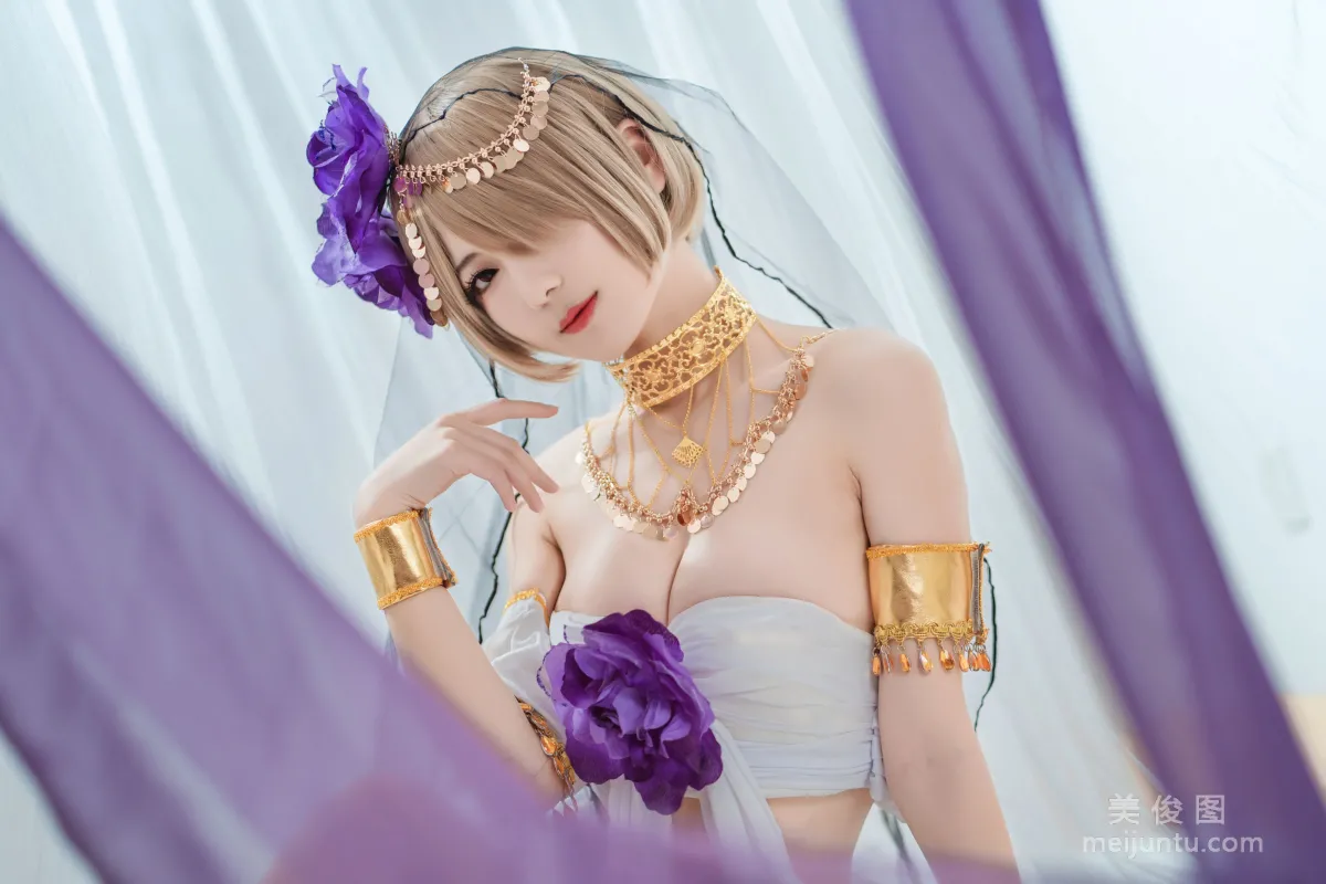 [美女Coser] 弥音音ww 《舞娘》 写真集6
