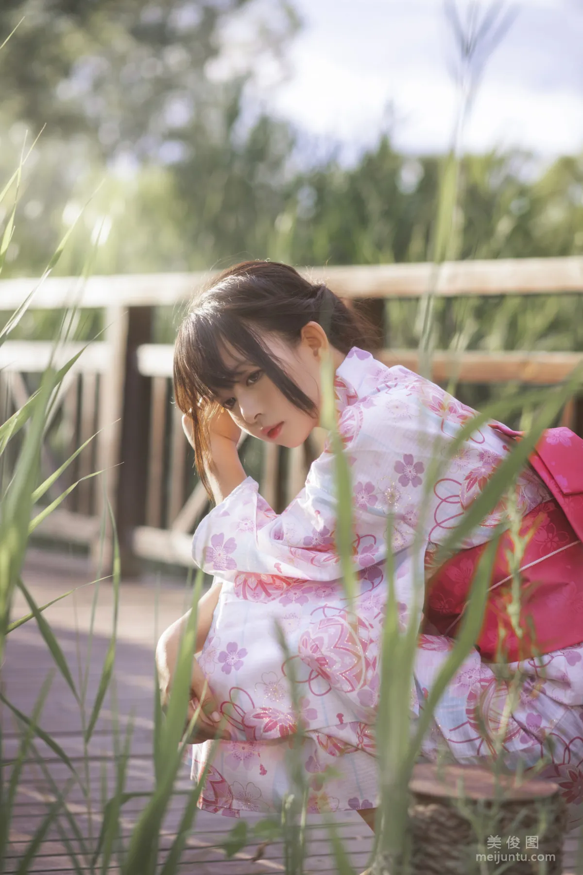 [Coser Beauty] Heimaomao OvO Kimono Super Evolution Photo Set photo 6