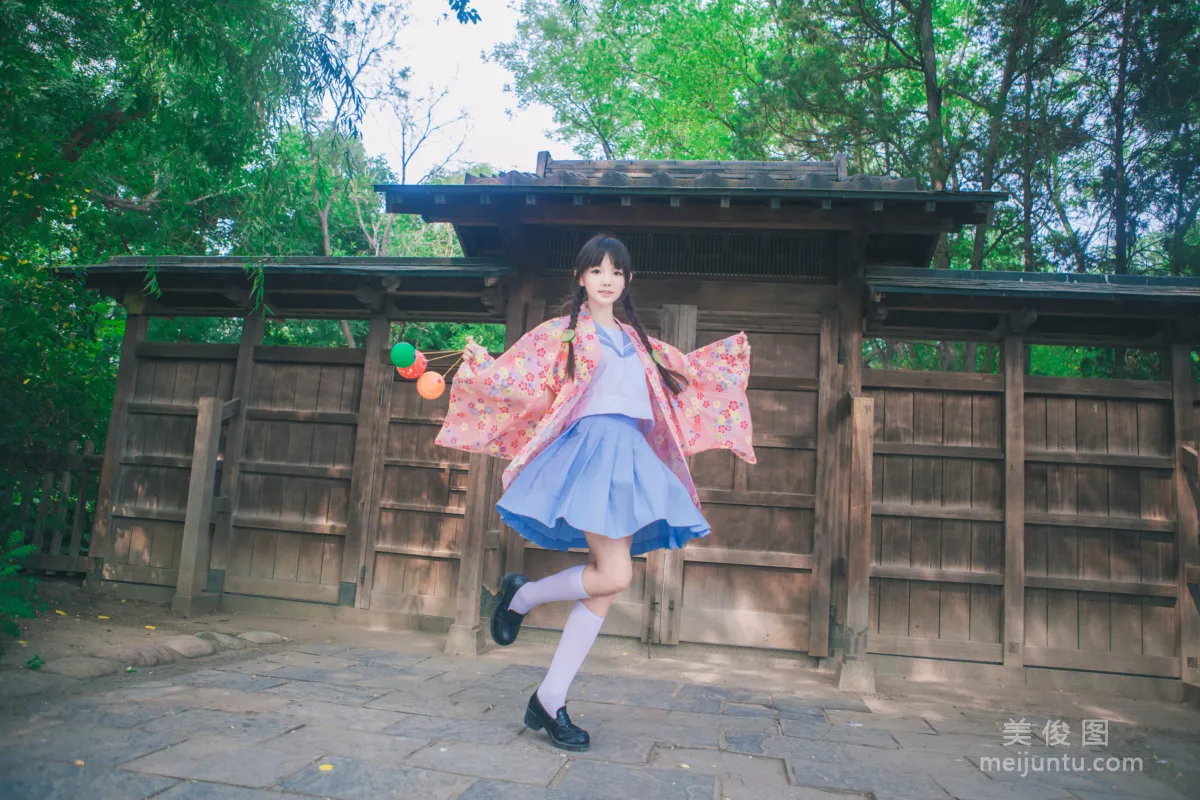 [美女Coser] 桜群 《和服》 寫真集 9