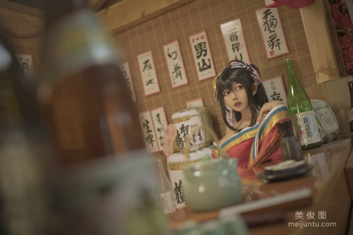 [美女Coser] 黑猫猫OvO 《大凤》 写真集9