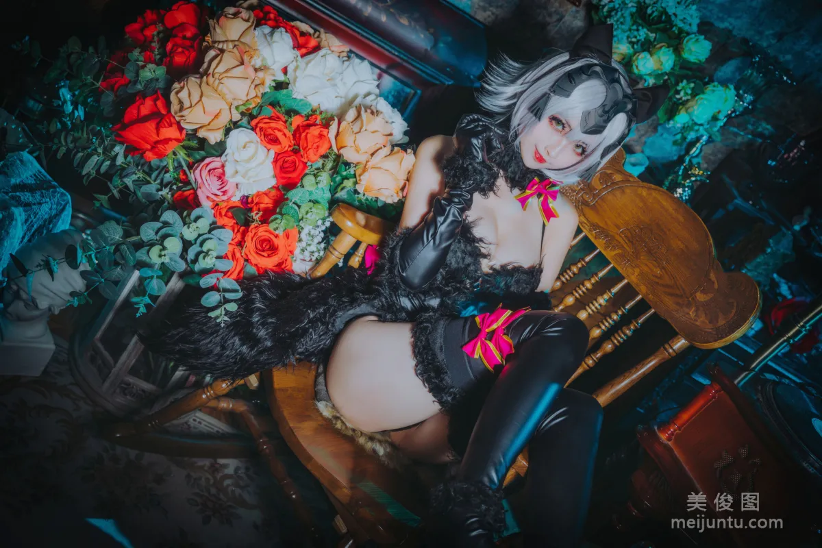 COS Beauty rioko Liang Liangzi, Black Joan of Arc Photo Set photo 8
