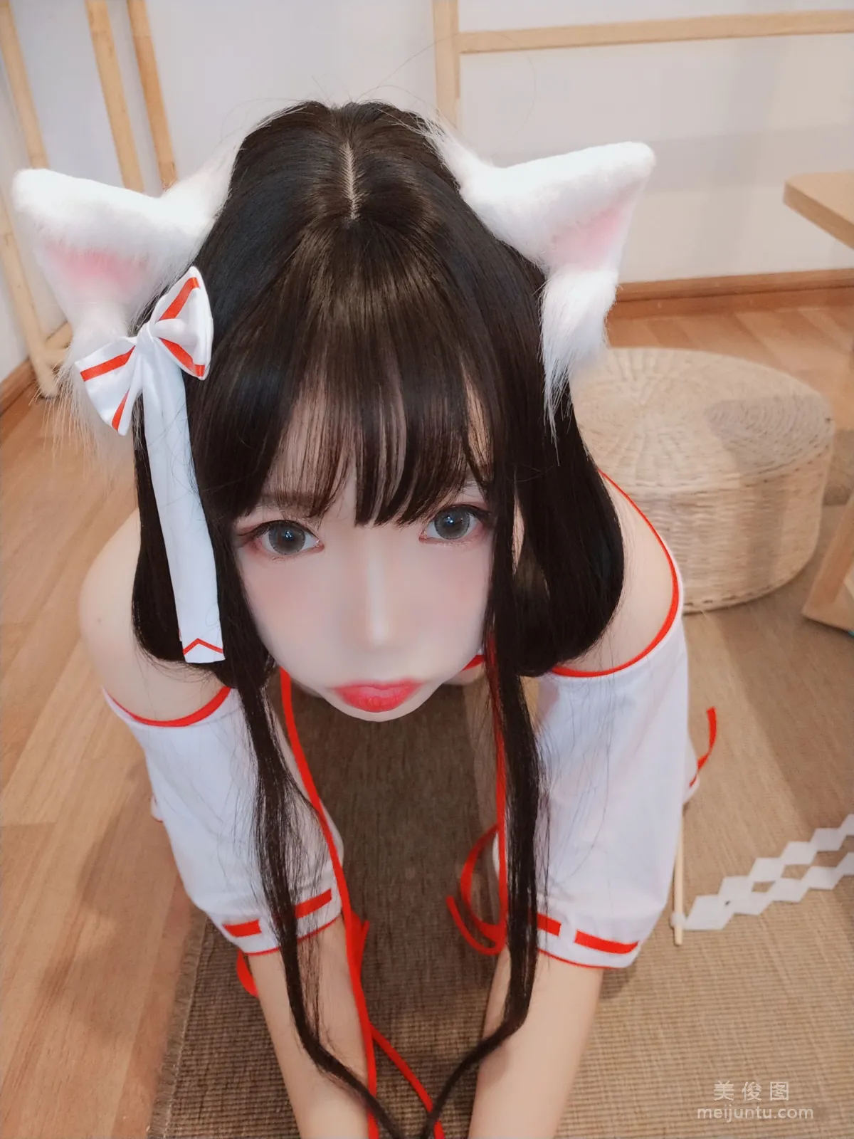 [Web Idols Coser] Xueqing Astra "Shrine Cat" Photo Set photo 81