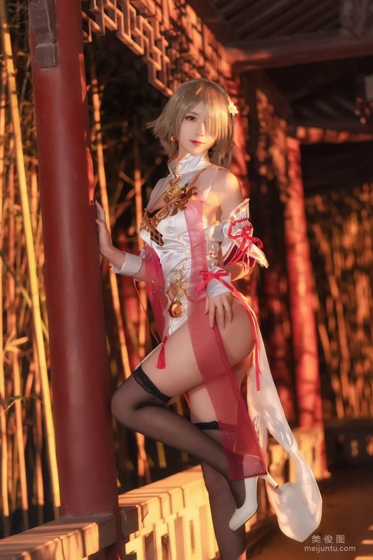 [美女Coser] 弥音音ww 《浣溪沙》 写真集17
