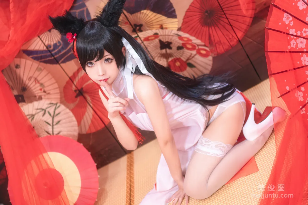 [美女Coser] 蠢沫沫 《爱宕习字》 写真集2
