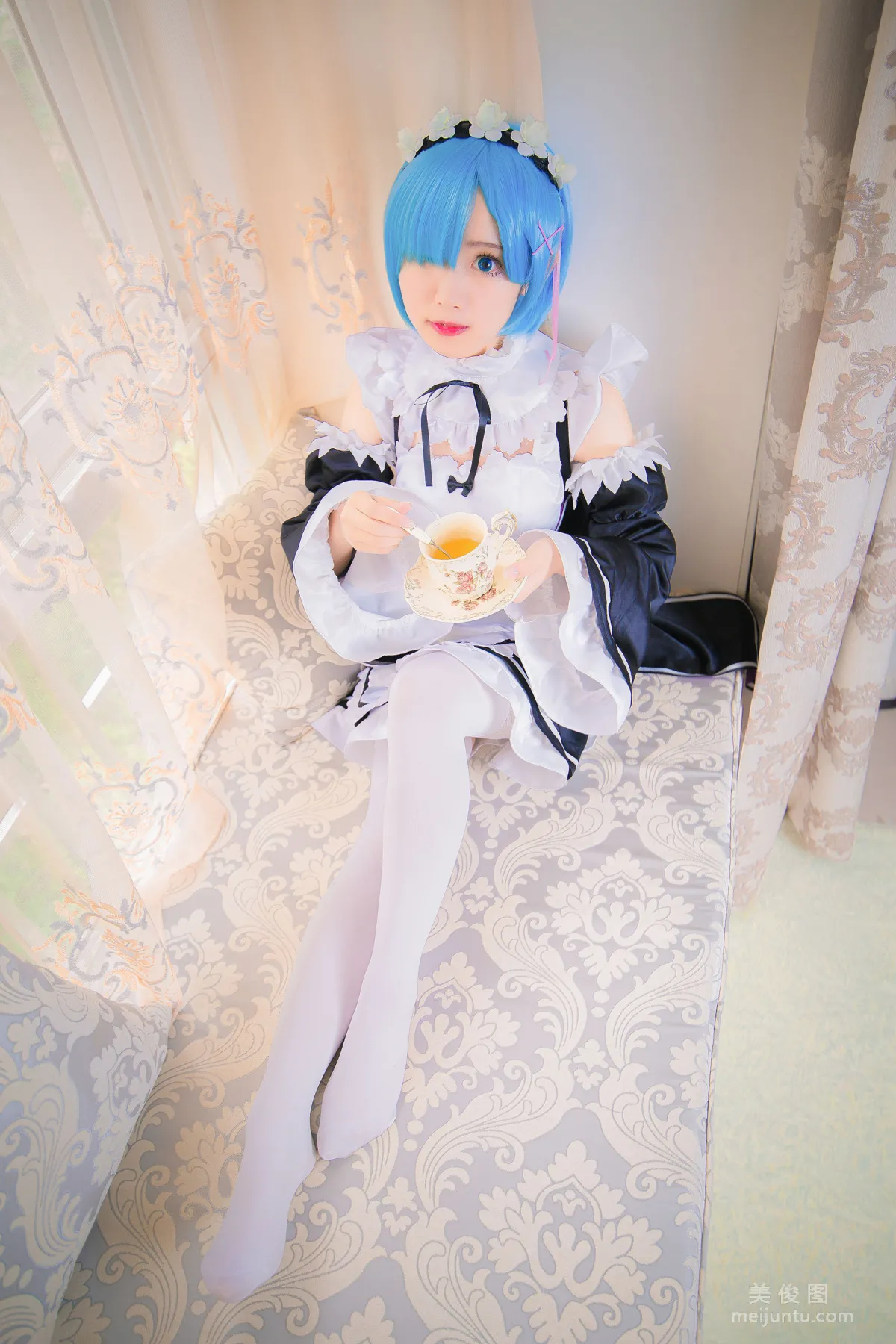 [Beauty Coser] Xiaoye Meizi w "Ram Rem (Ram, Rem)" Photo Set photo 16