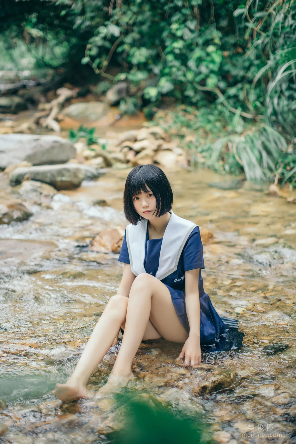 [美女Coser] 小野妹子w 《小溪》 写真集3