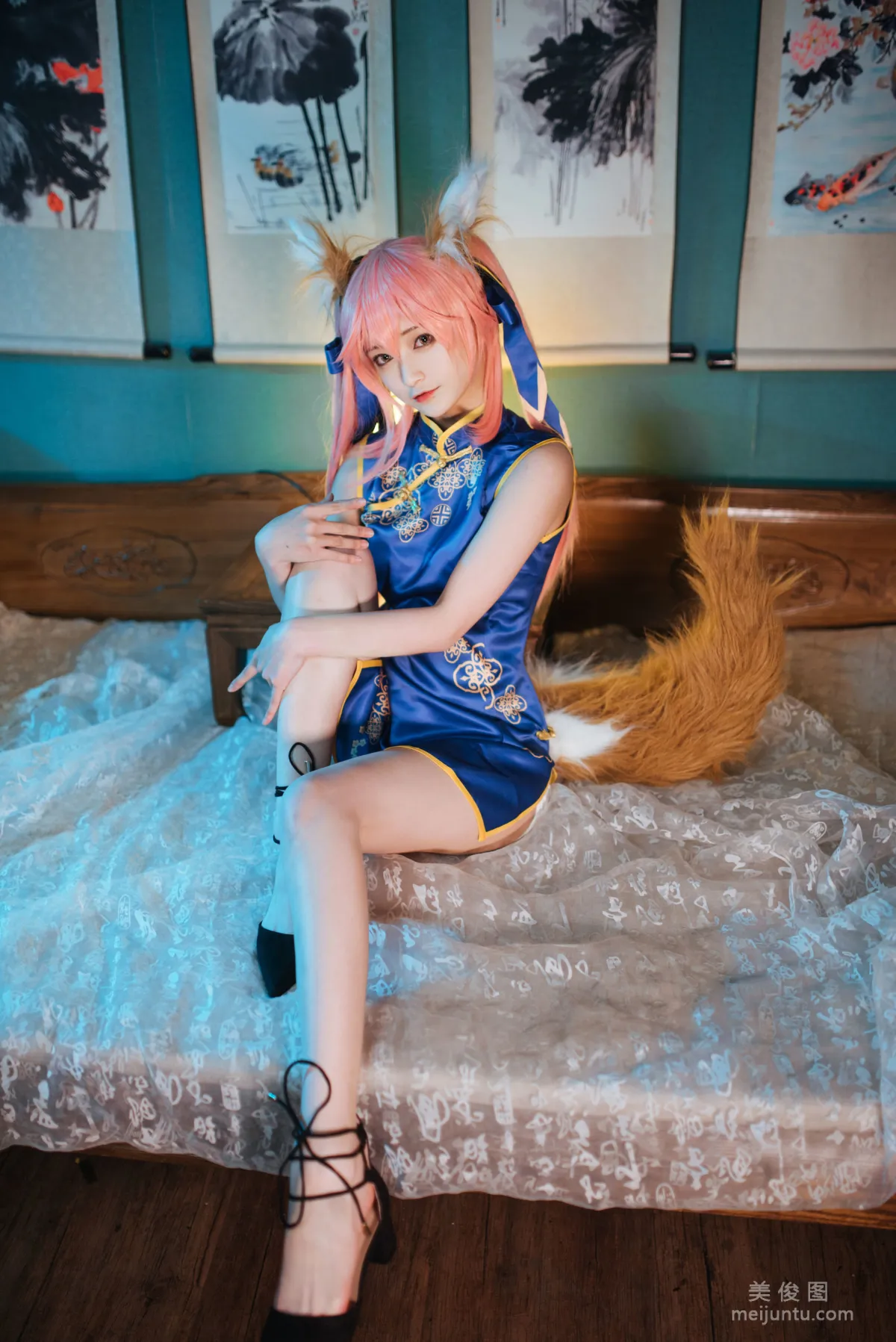 Tieban Shaogui Wu w 'Tamamo no Mae Cheongsam' Photo Set photo 12