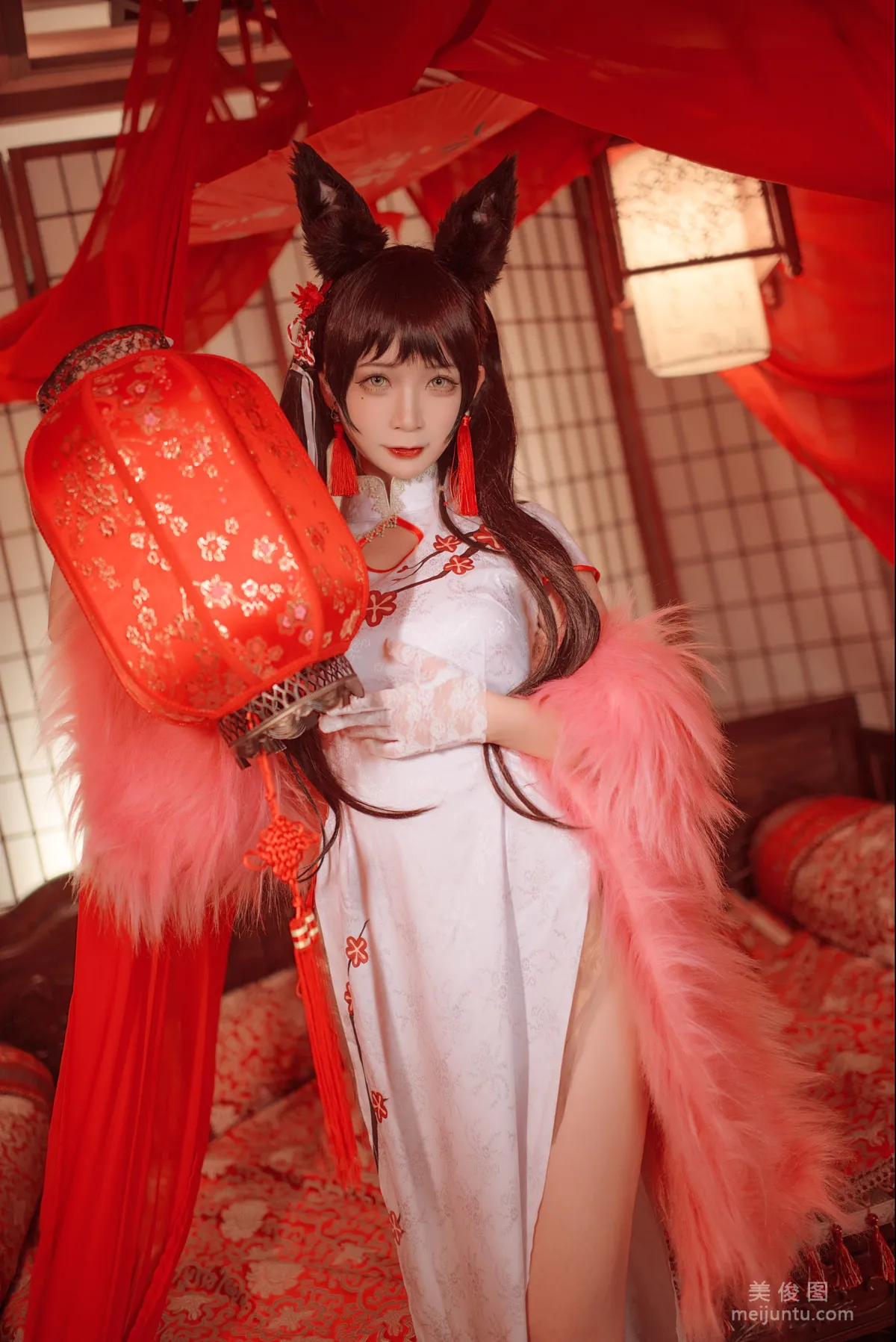 [Beauty Coser] Yingluojiang w, Atago New Year Cheongsam Photo Set photo 11