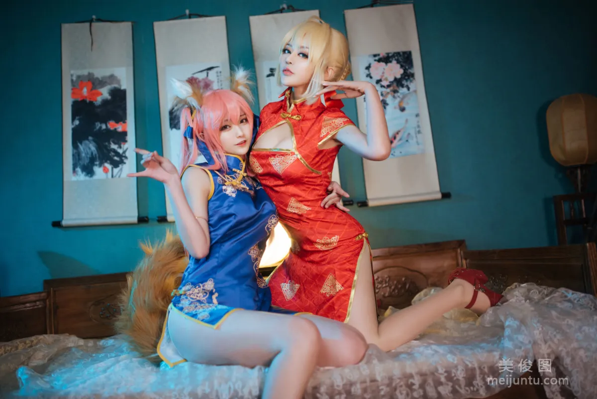 Tieban Shaogui Wu w 'Tamamo no Mae Cheongsam' Photo Set photo 9