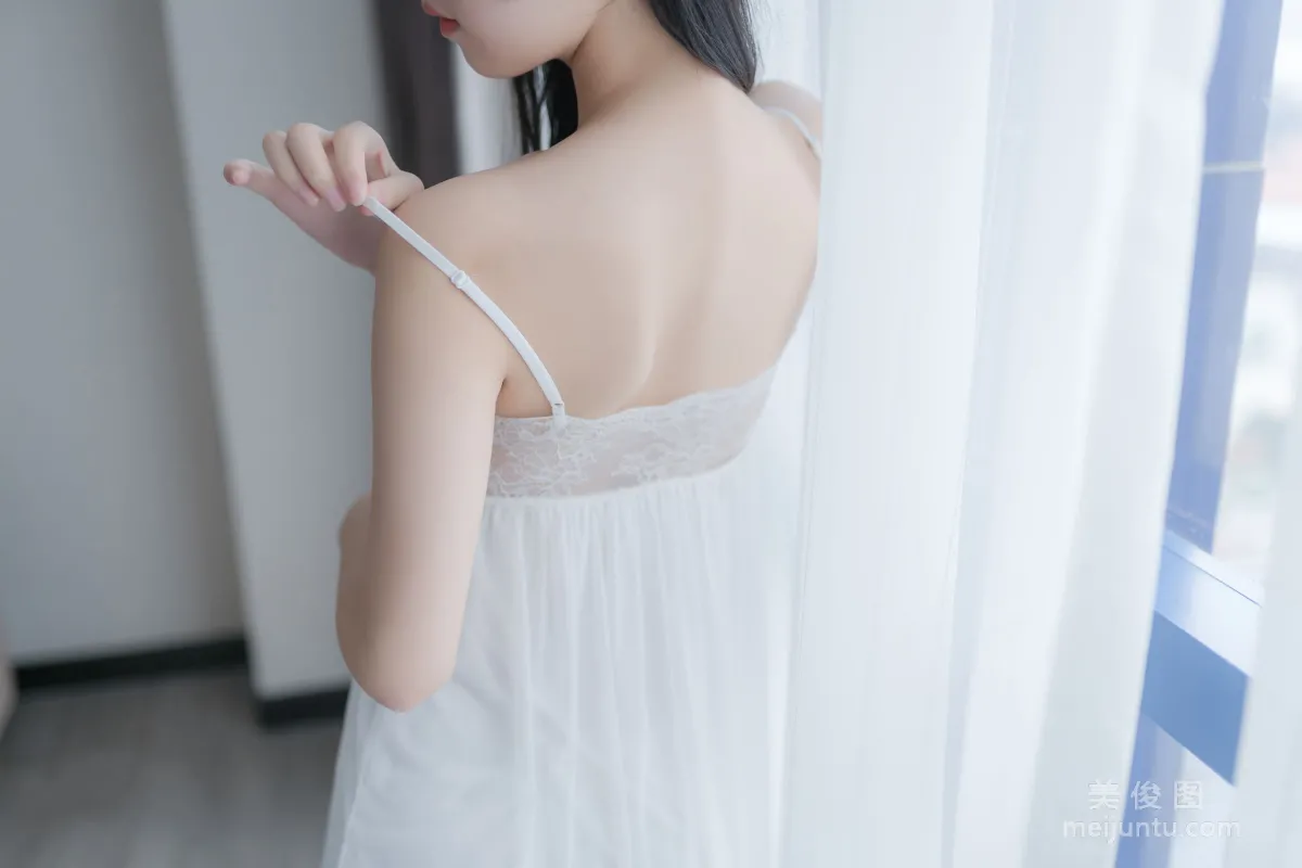 [Beauty Coser] Mengyaer o0, White Private Shoot Photo Set photo 23