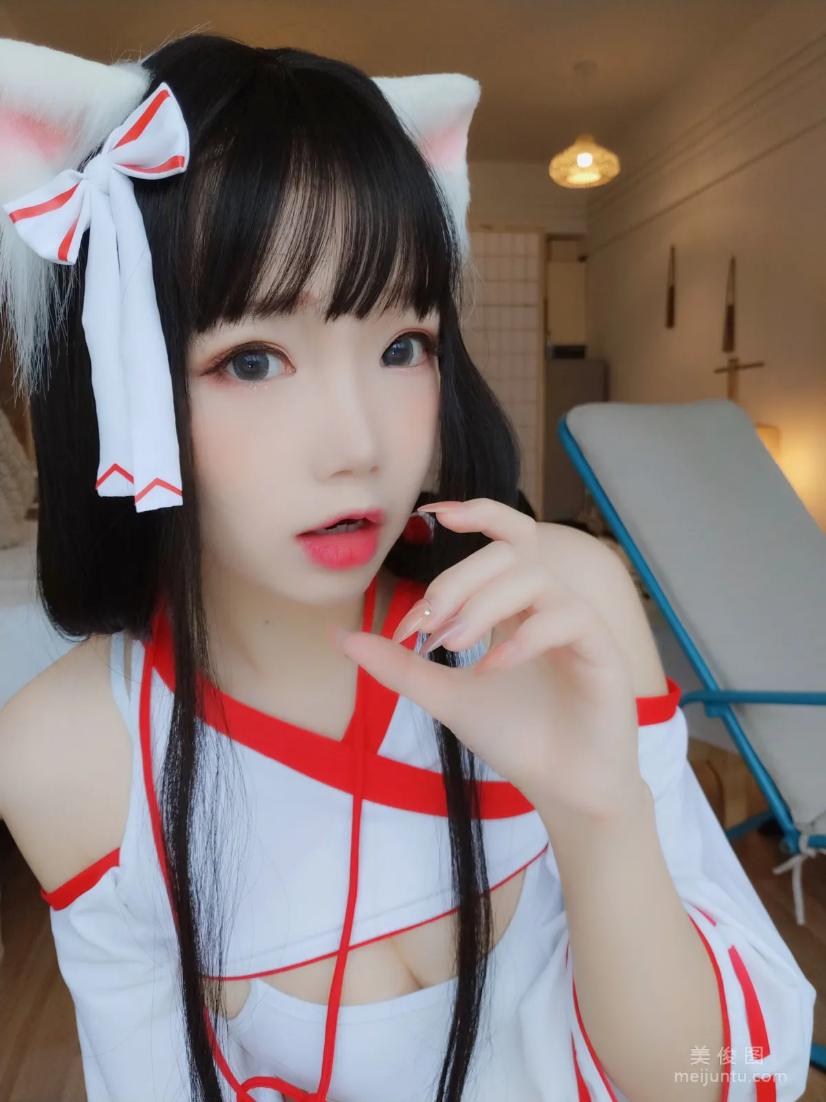 [Web Idols Coser] Xueqing Astra "Shrine Cat" Photo Set photo 78