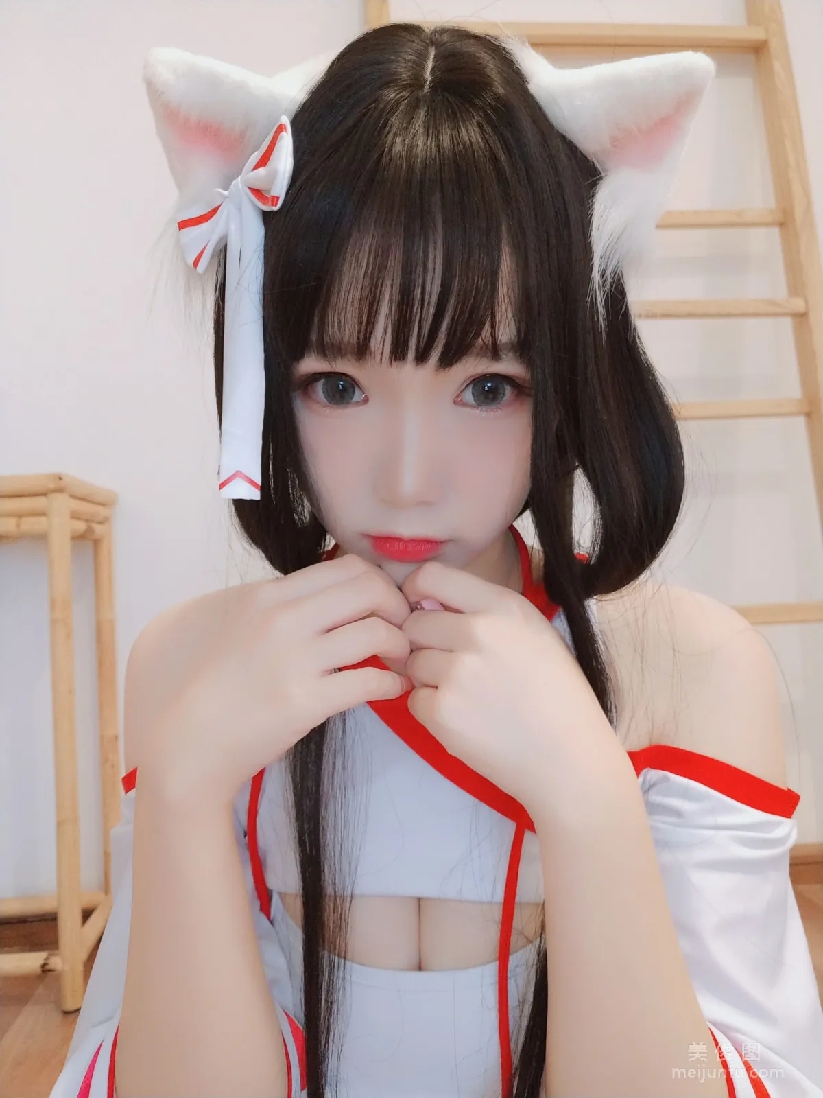 [Web Idols Coser] Xueqing Astra "Shrine Cat" Photo Set photo 27