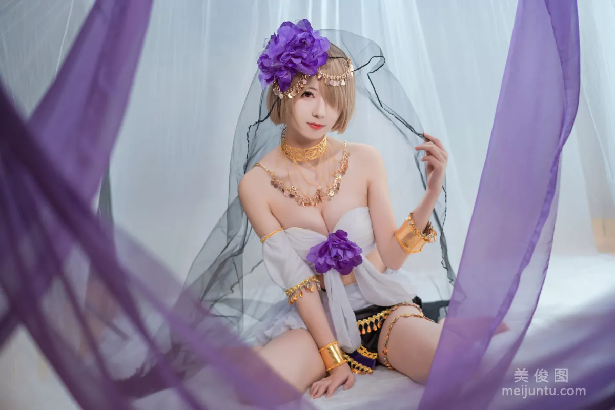 [美女Coser] 弥音音ww 《舞娘》 写真集11