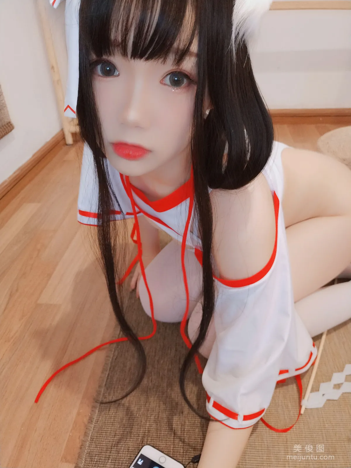 [Web Idols Coser] Xueqing Astra "Shrine Cat" Photo Set photo 36