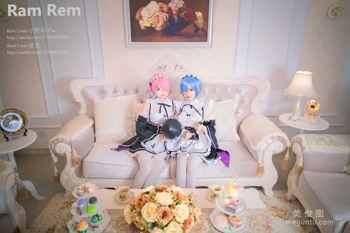 [Beauty Coser] Xiaoye Meizi w "Ram Rem (Ram, Rem)" Photo Set photo 9