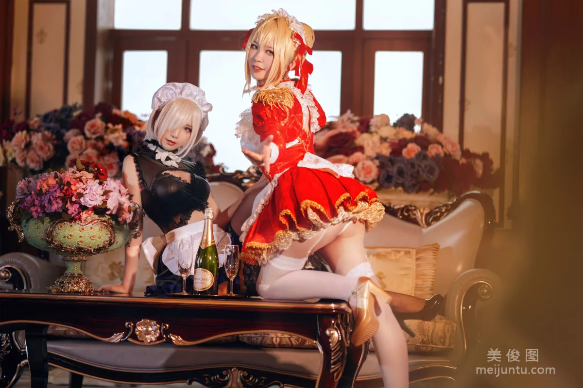 半半子&面饼仙儿 《Claudius x Kyrielight Maid》 写真集2