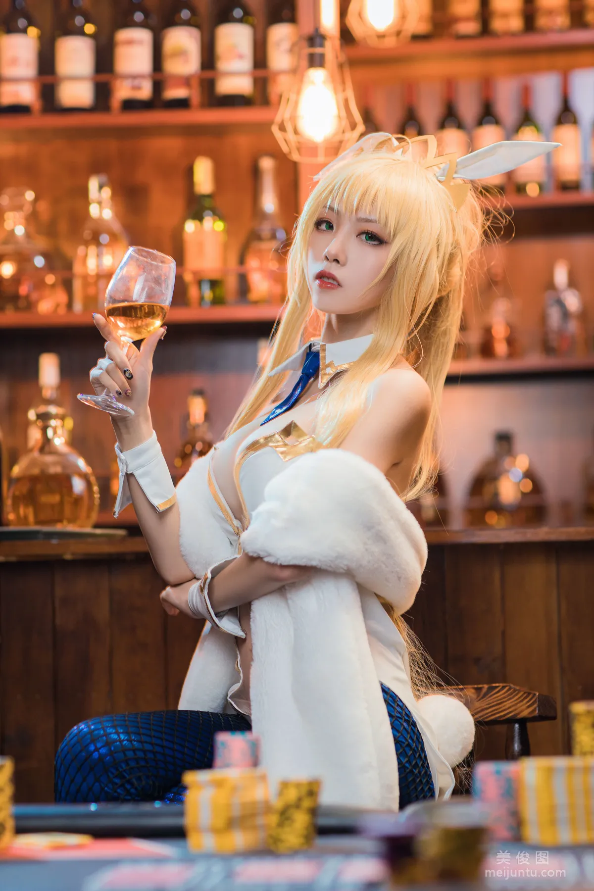 美女Coser水淼aqua 《白枪呆》 写真集3