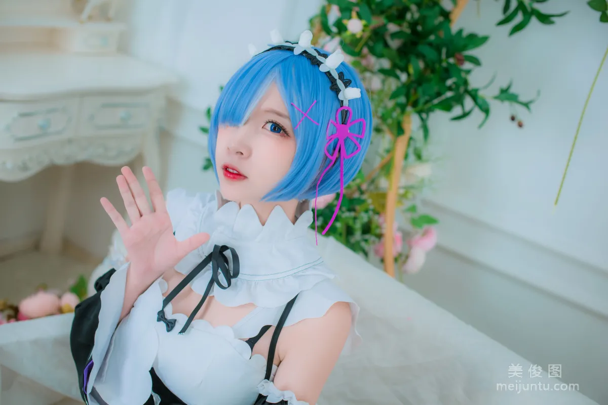 网红Coser二佐Nisa 《蕾姆女仆》 写真集7