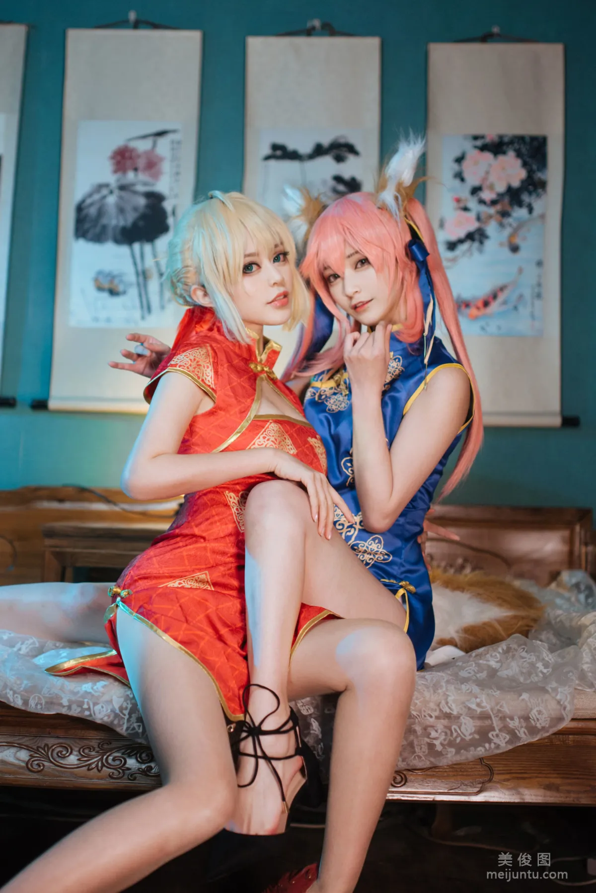 Tieban Shaogui Wu w 'Tamamo no Mae Cheongsam' Photo Set photo 5