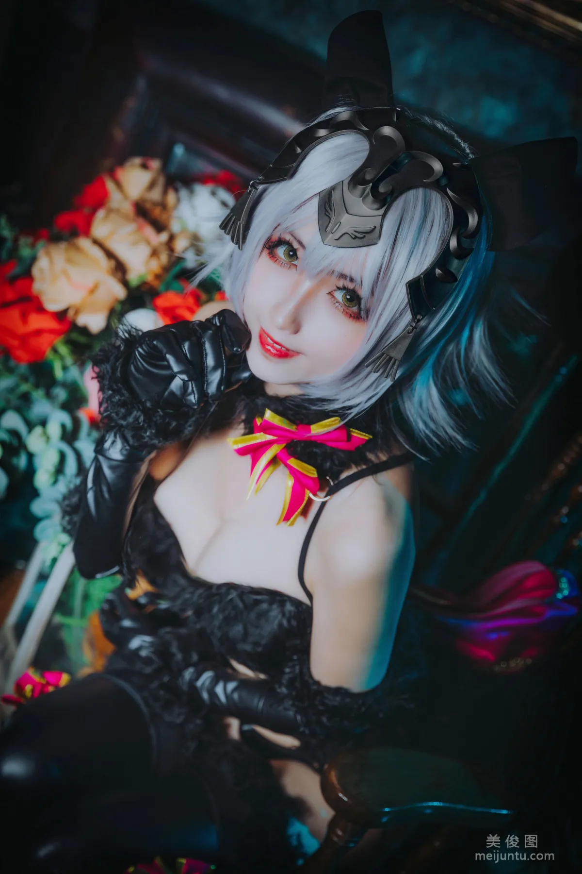 COS Beauty rioko Liang Liangzi, Black Joan of Arc Photo Set photo 6