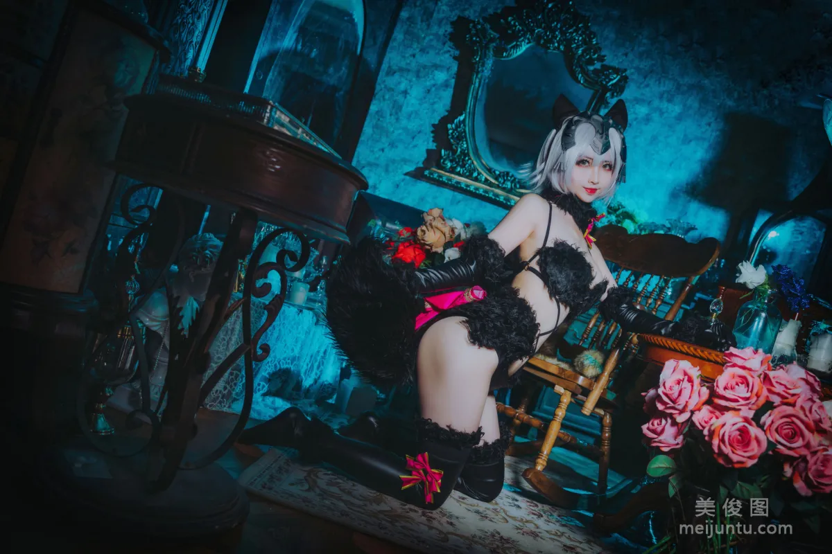 COS Beauty rioko Liang Liangzi, Black Joan of Arc Photo Set photo 12