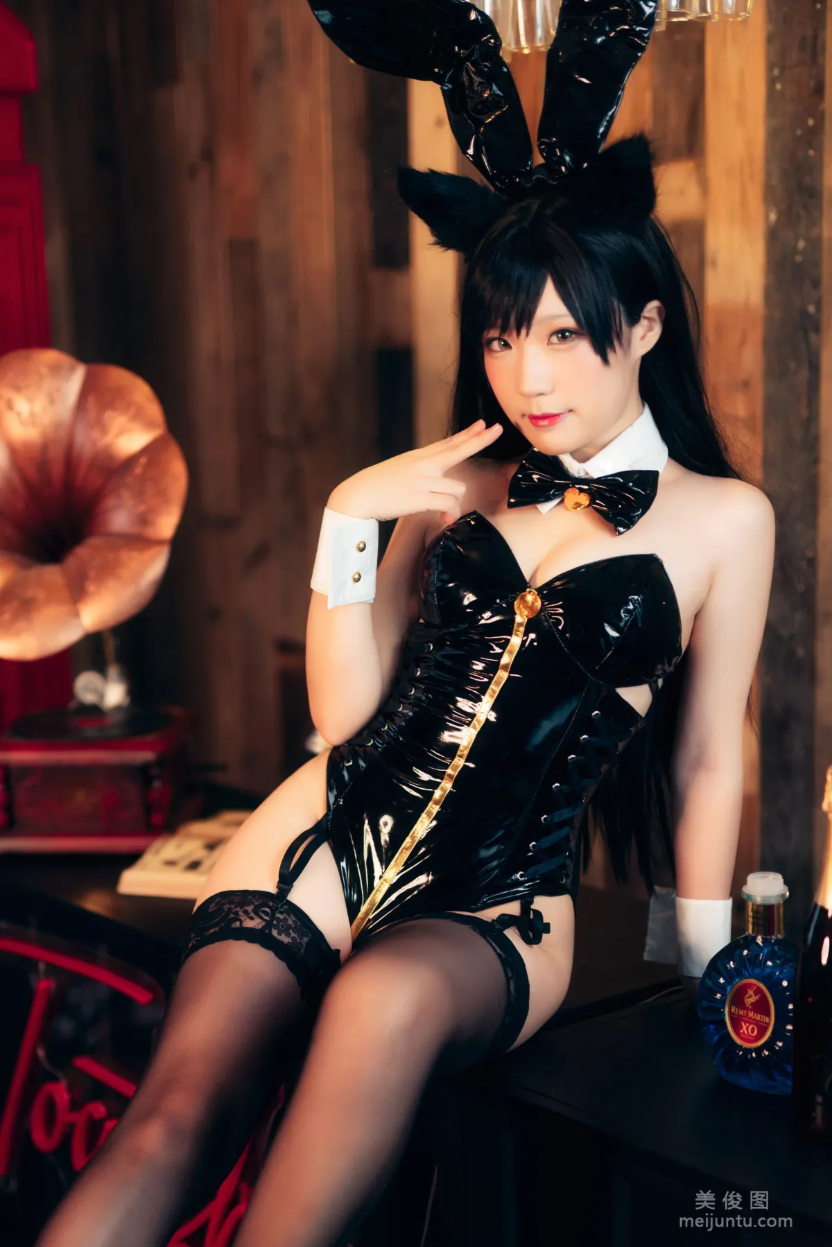 [Coser美女] Mime弥美 《Azurlane Atago BUNNY ver》 写真集4