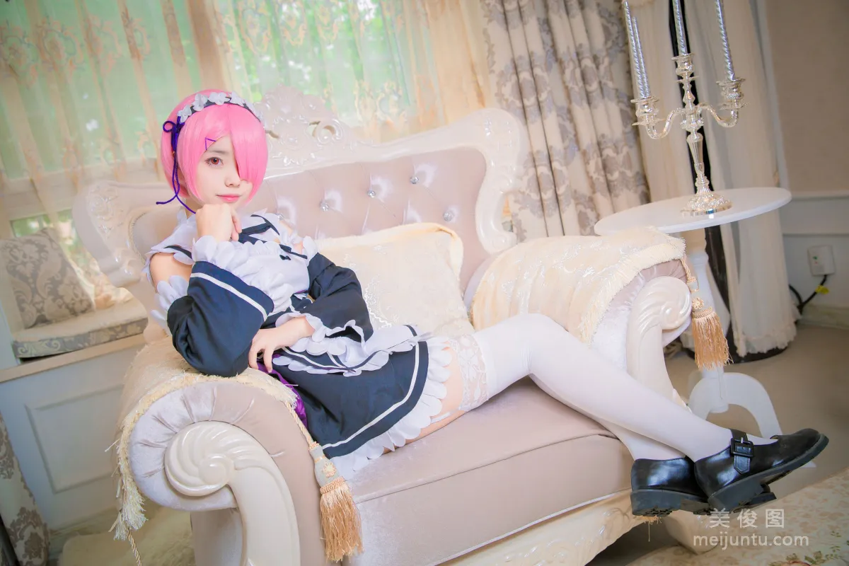 [Beauty Coser] Xiaoye Meizi w "Ram Rem (Ram, Rem)" Photo Set photo 19