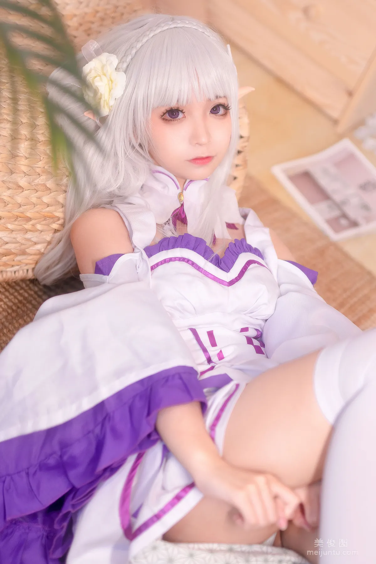 [美女Coser] 蠢沫沫 《艾米利亚》 写真集5