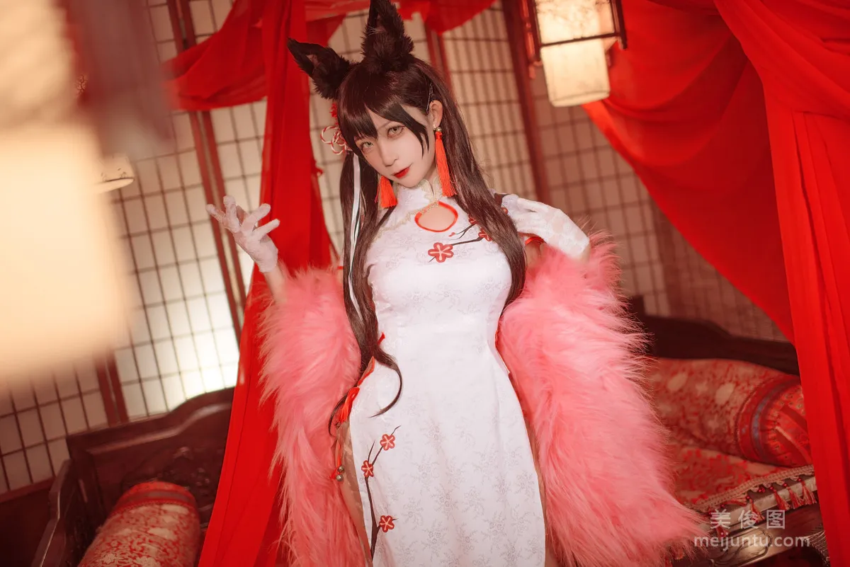 [Beauty Coser] Yingluojiang w, Atago New Year Cheongsam Photo Set photo 12