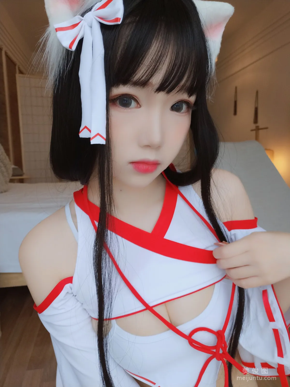 [Web Idols Coser] Xueqing Astra "Shrine Cat" Photo Set photo 75