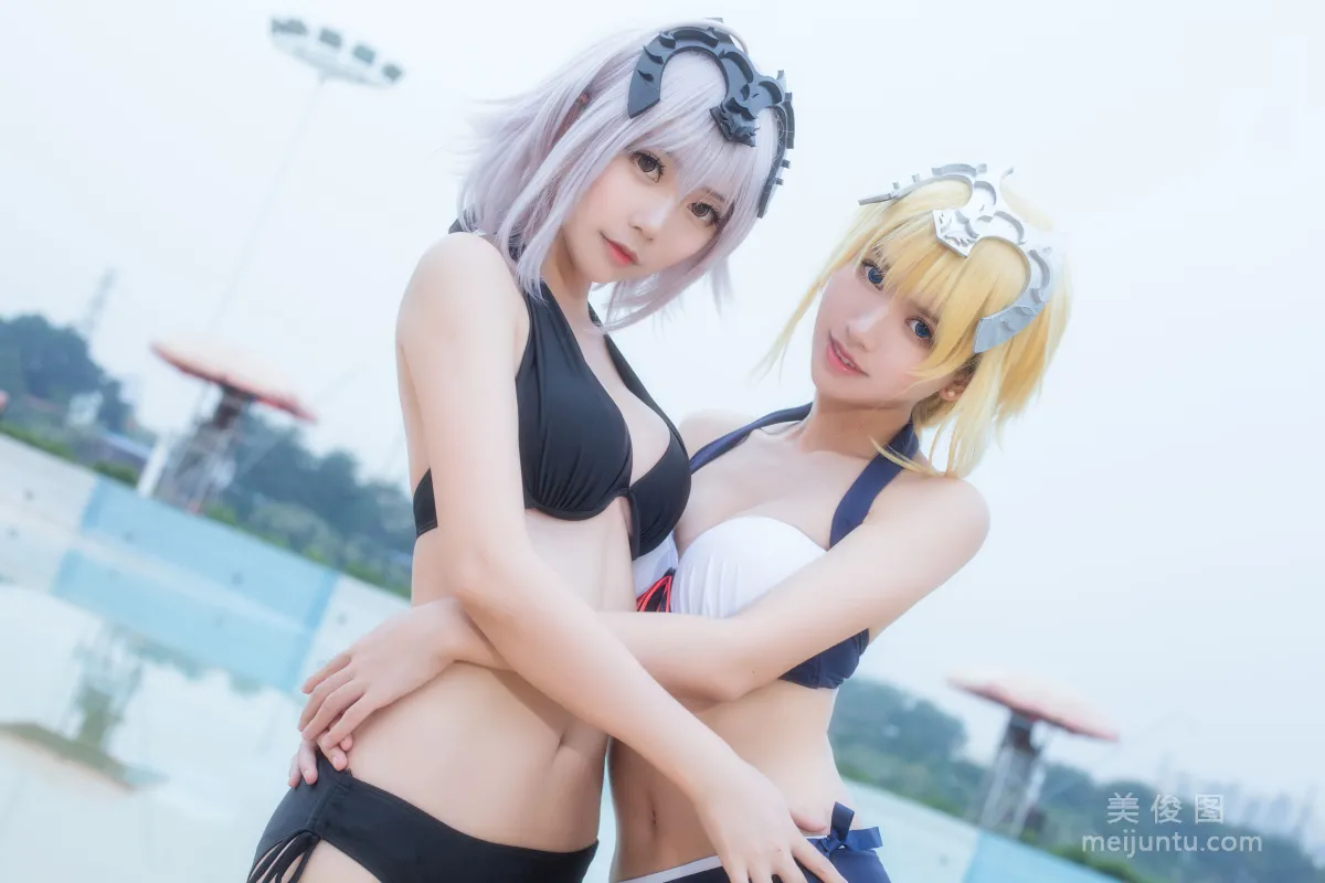 鳗鱼霏儿&大肉丸Amiee 《贞德》 写真集10