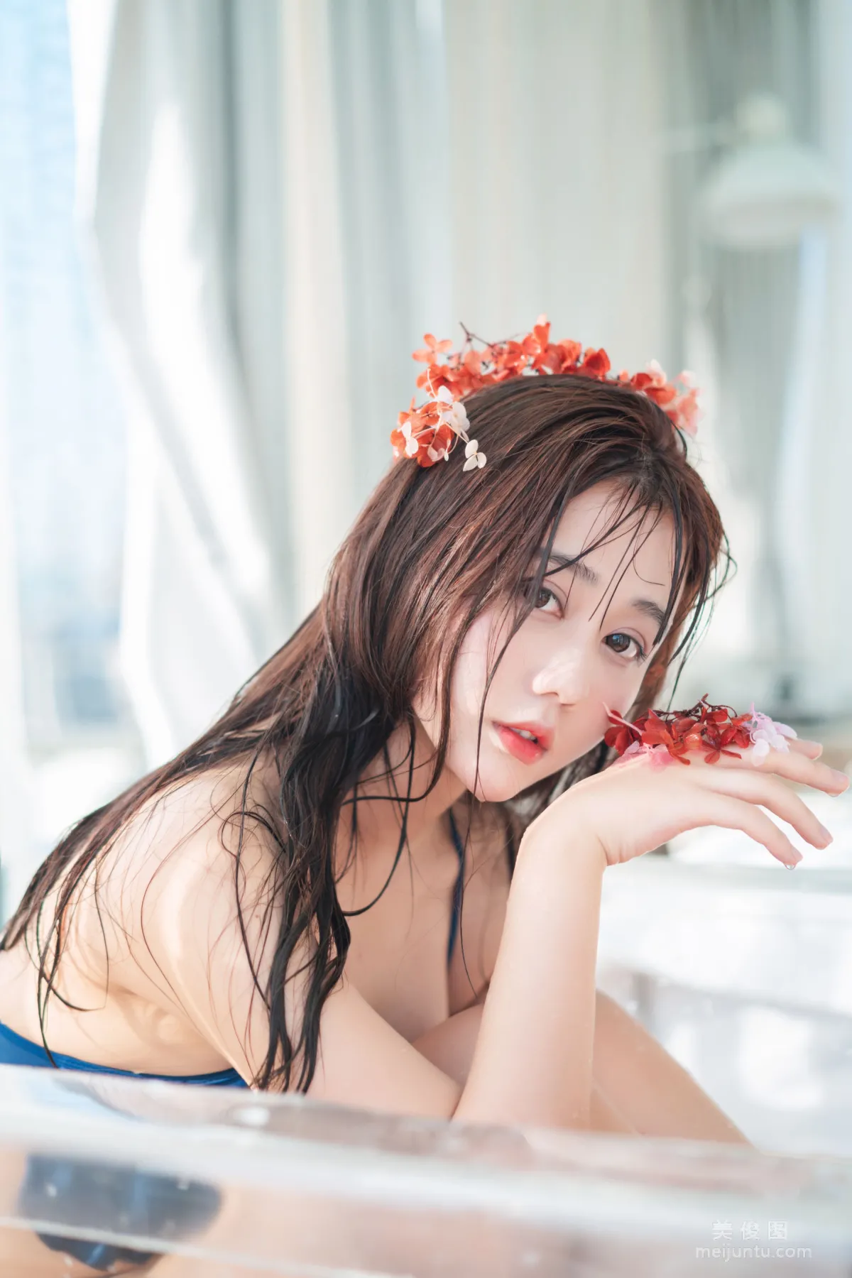 COS Girl Jing Jiang, Elopement Swimwear, Photo Set photo 5