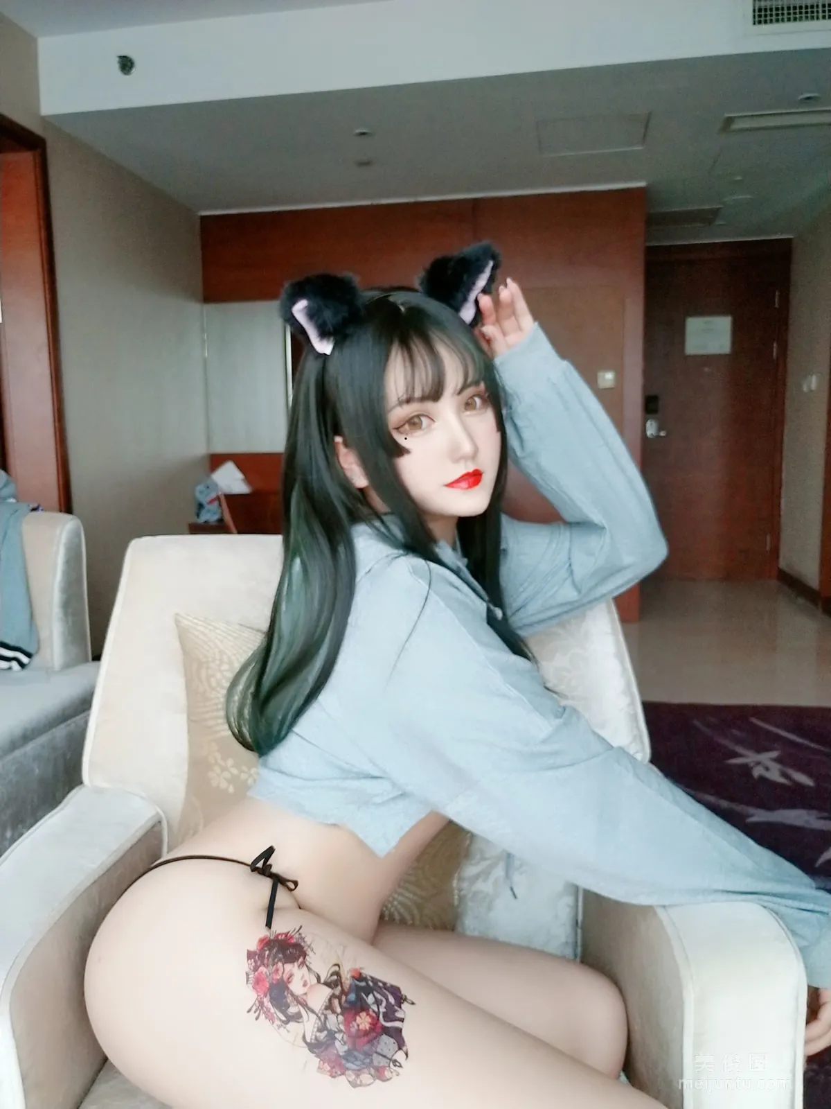 Xiage Gebu Xiangqi Chuang, Cat Ears Photo Set photo 49