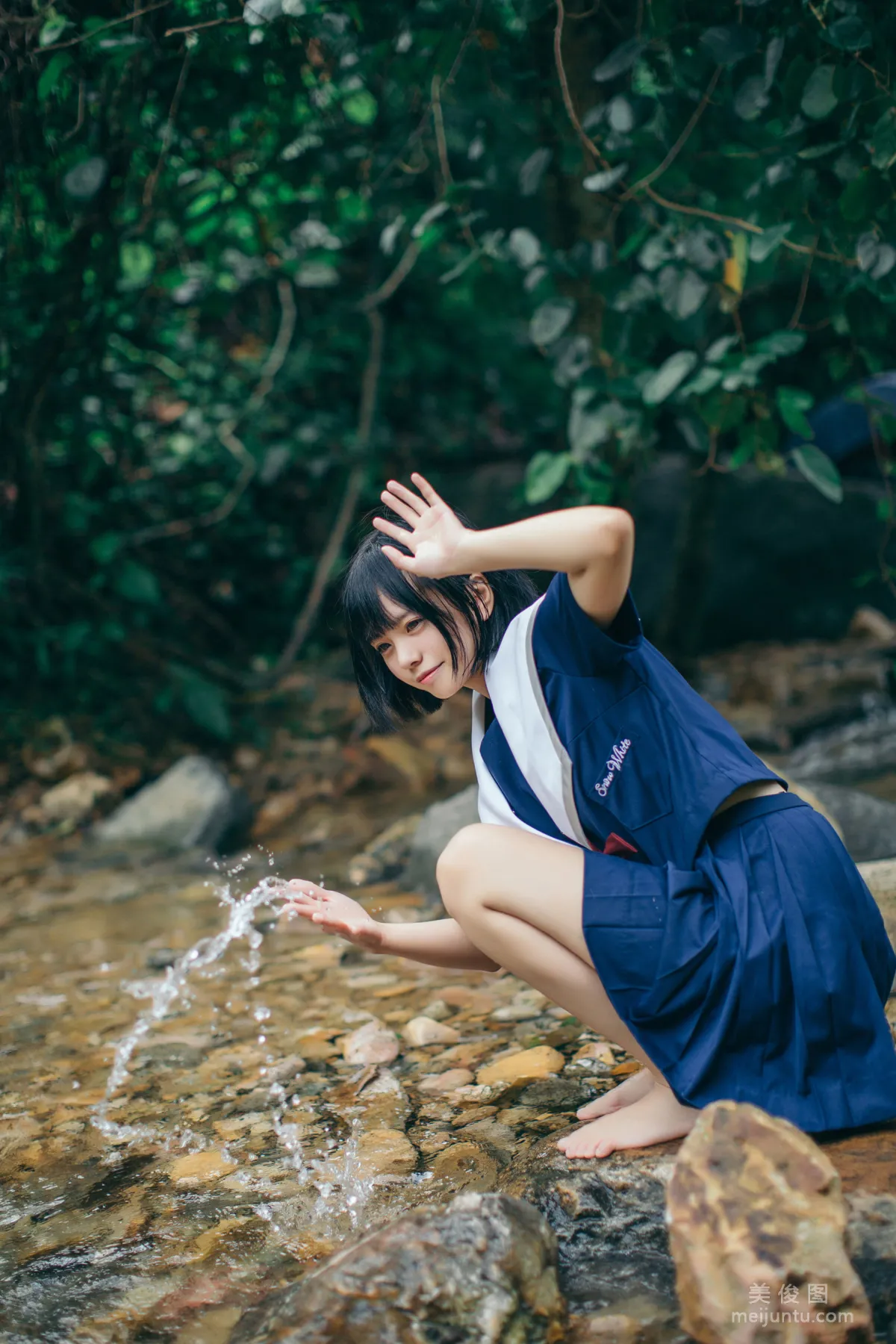[美女Coser] 小野妹子w 《小溪》 写真集1