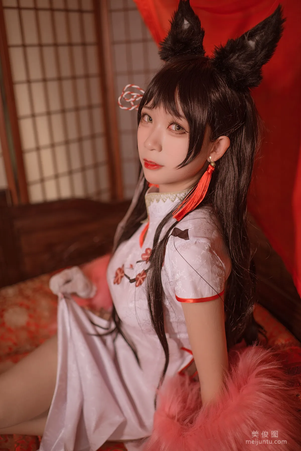 [Beauty Coser] Yingluojiang w, Atago New Year Cheongsam Photo Set photo 10