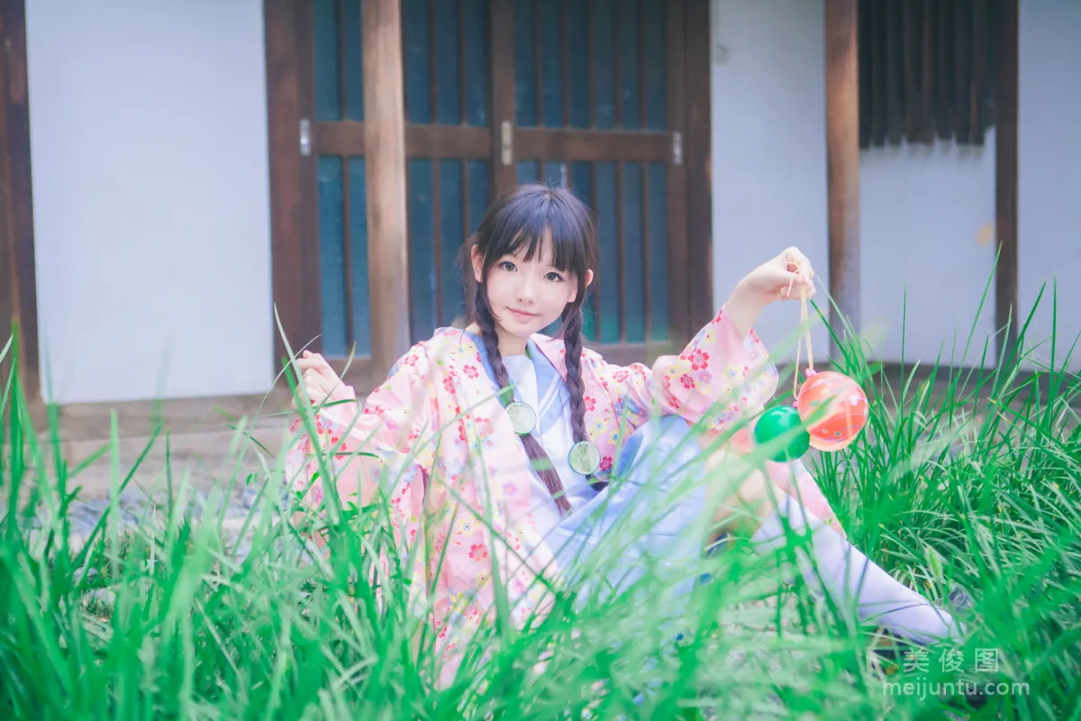[美女Coser] 桜群 《和服》 寫真集 3
