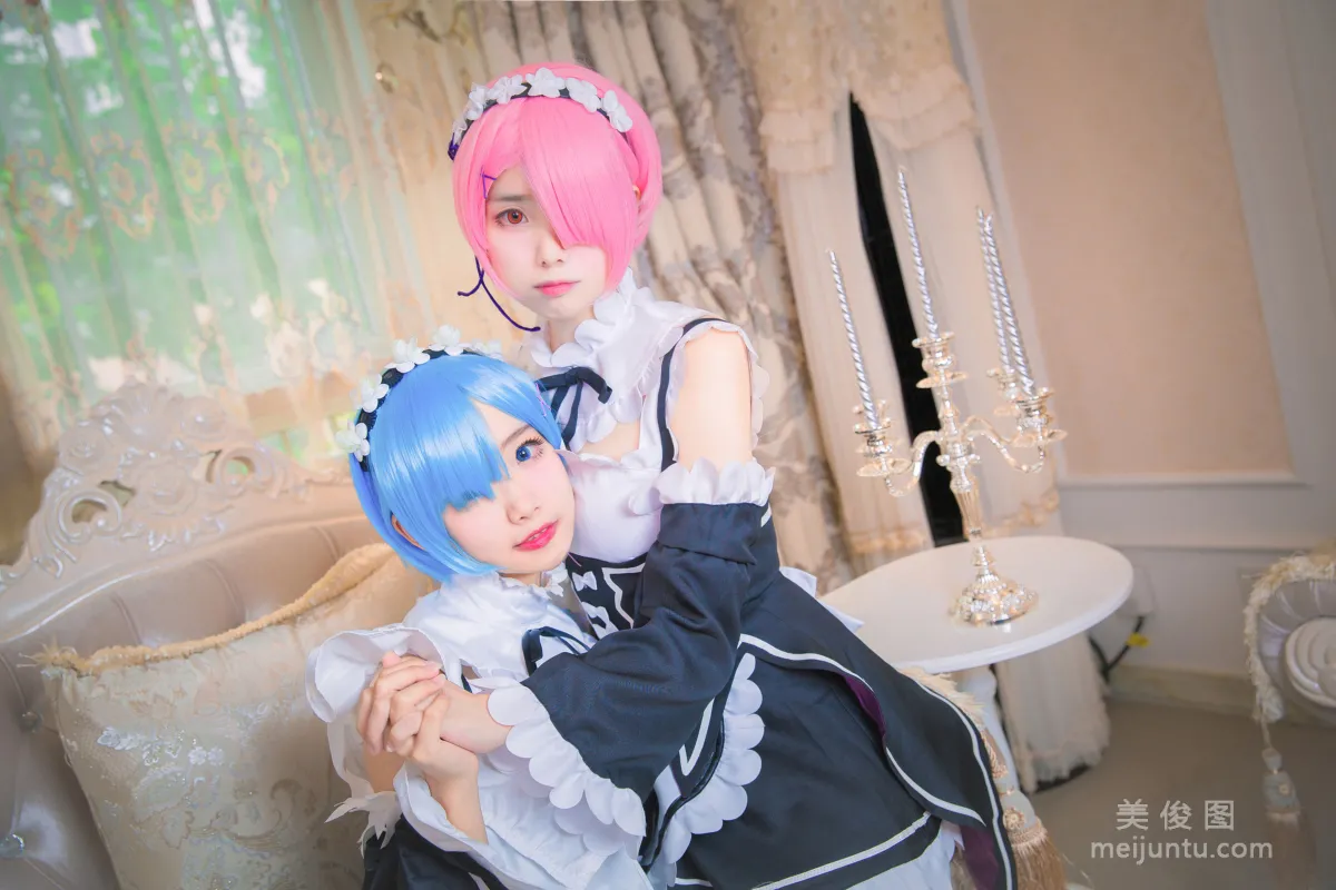 [Beauty Coser] Xiaoye Meizi w "Ram Rem (Ram, Rem)" Photo Set photo 8