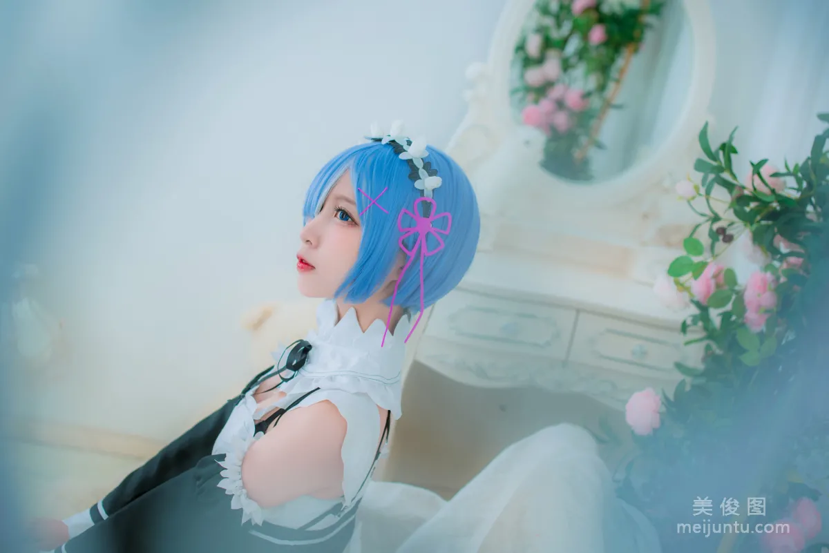 网红Coser二佐Nisa 《蕾姆女仆》 写真集8