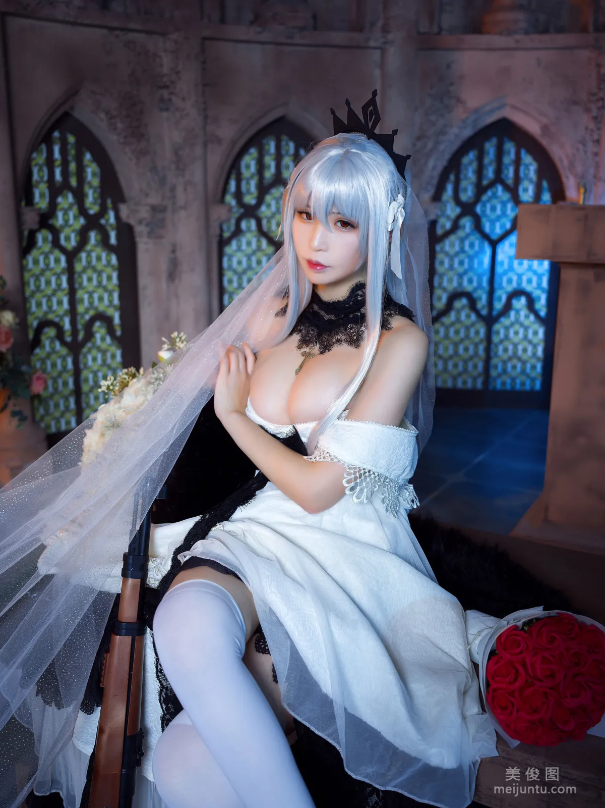 爱老师_PhD 《少女前线 Kar98k》 写真集16