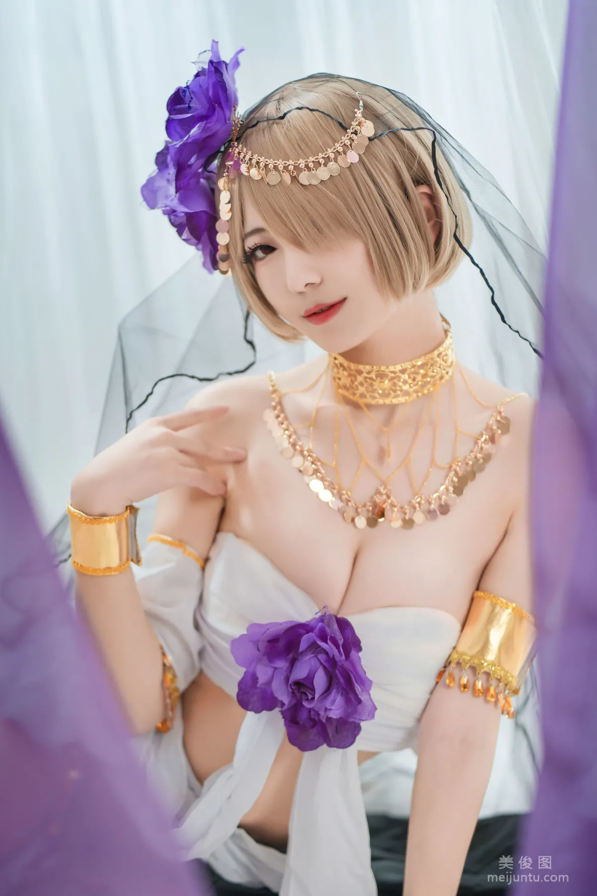 [美女Coser] 弥音音ww 《舞娘》 写真集8