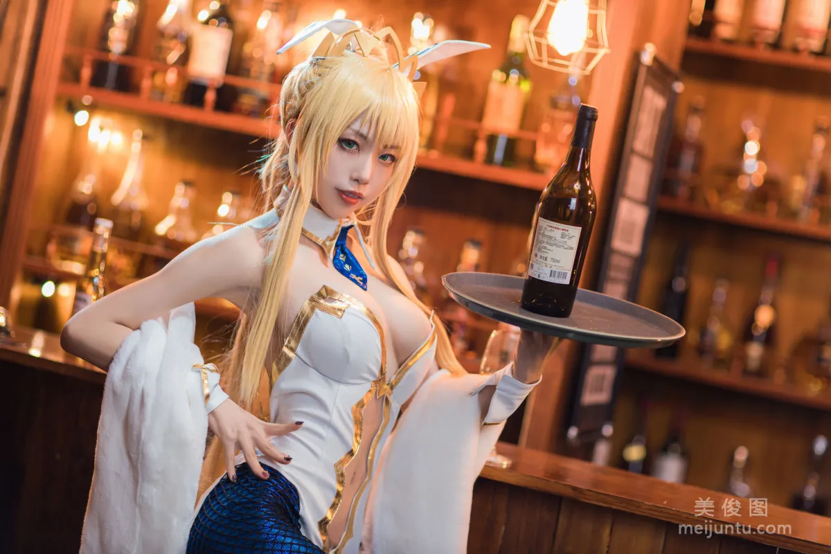 美女Coser水淼aqua 《白枪呆》 写真集9