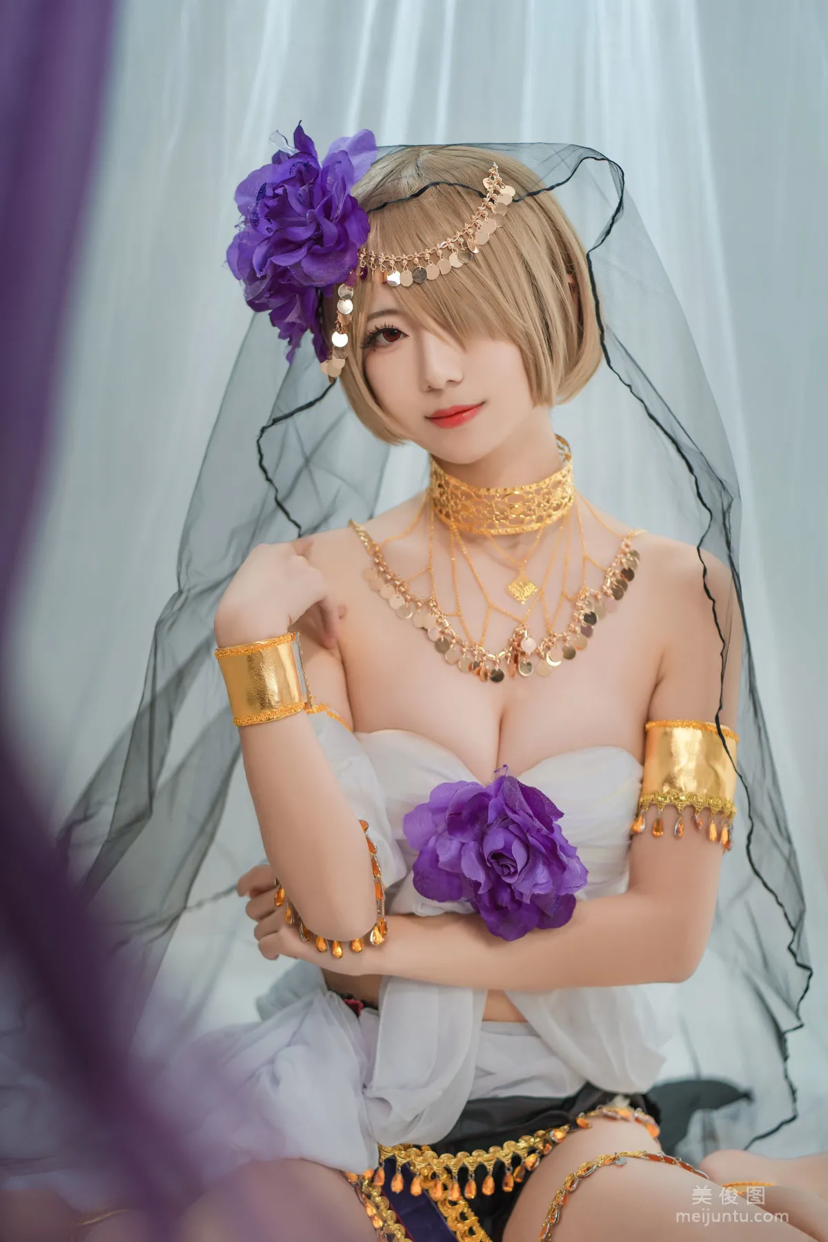 [美女Coser] 弥音音ww 《舞娘》 写真集12