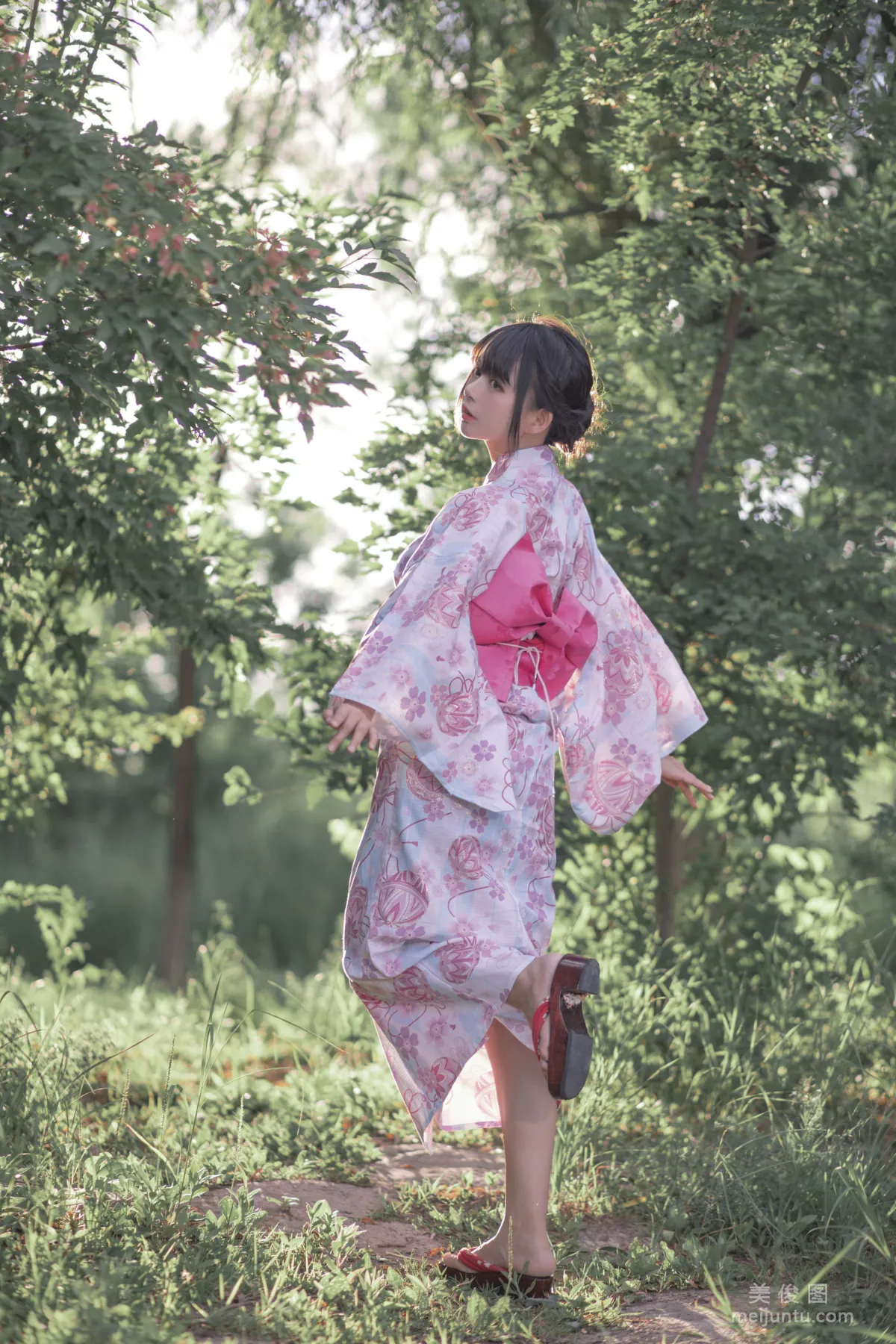 [Coser Beauty] Heimaomao OvO Kimono Super Evolution Photo Set photo 1