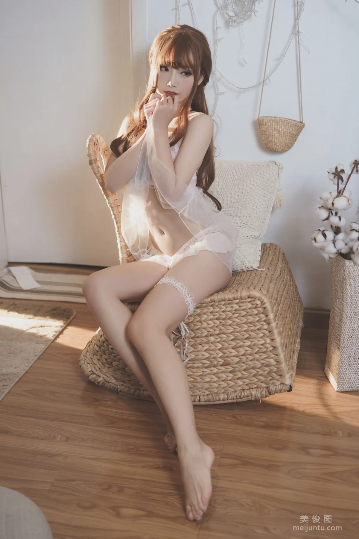 [Beautiful Coser] Mianbing Xianer, Pink and Rosy Photo Set photo 12