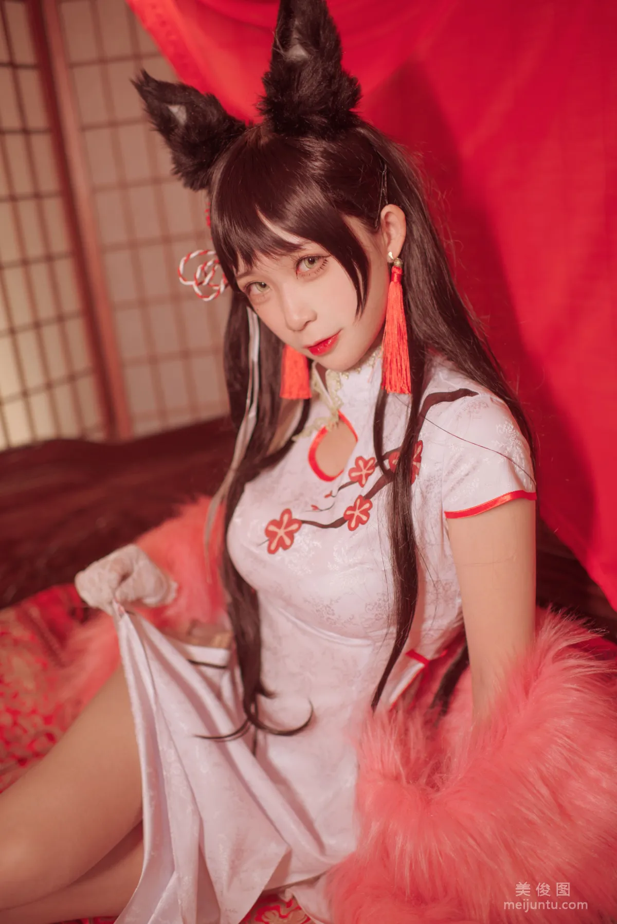 [Beauty Coser] Yingluojiang w, Atago New Year Cheongsam Photo Set photo 9