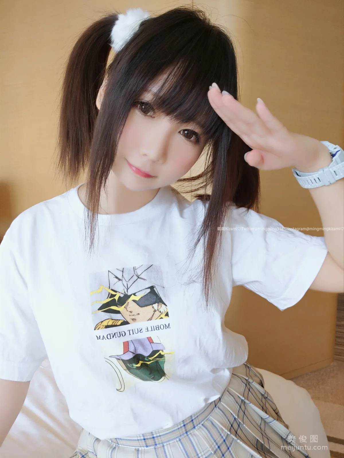 銘銘Kizami 《自撮りVol.018 居家小可爱》 写真集9