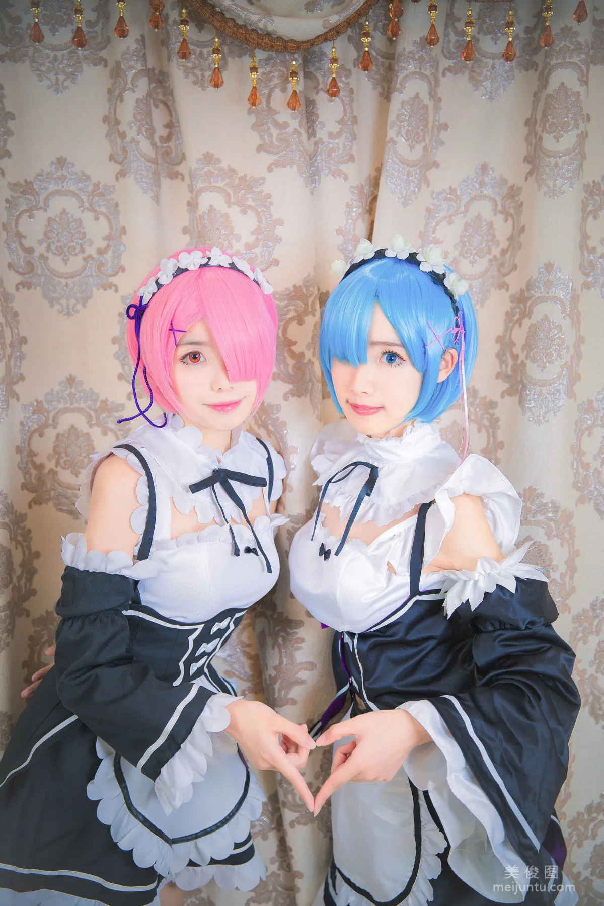 [Beauty Coser] Xiaoye Meizi w "Ram Rem (Ram, Rem)" Photo Set photo 15