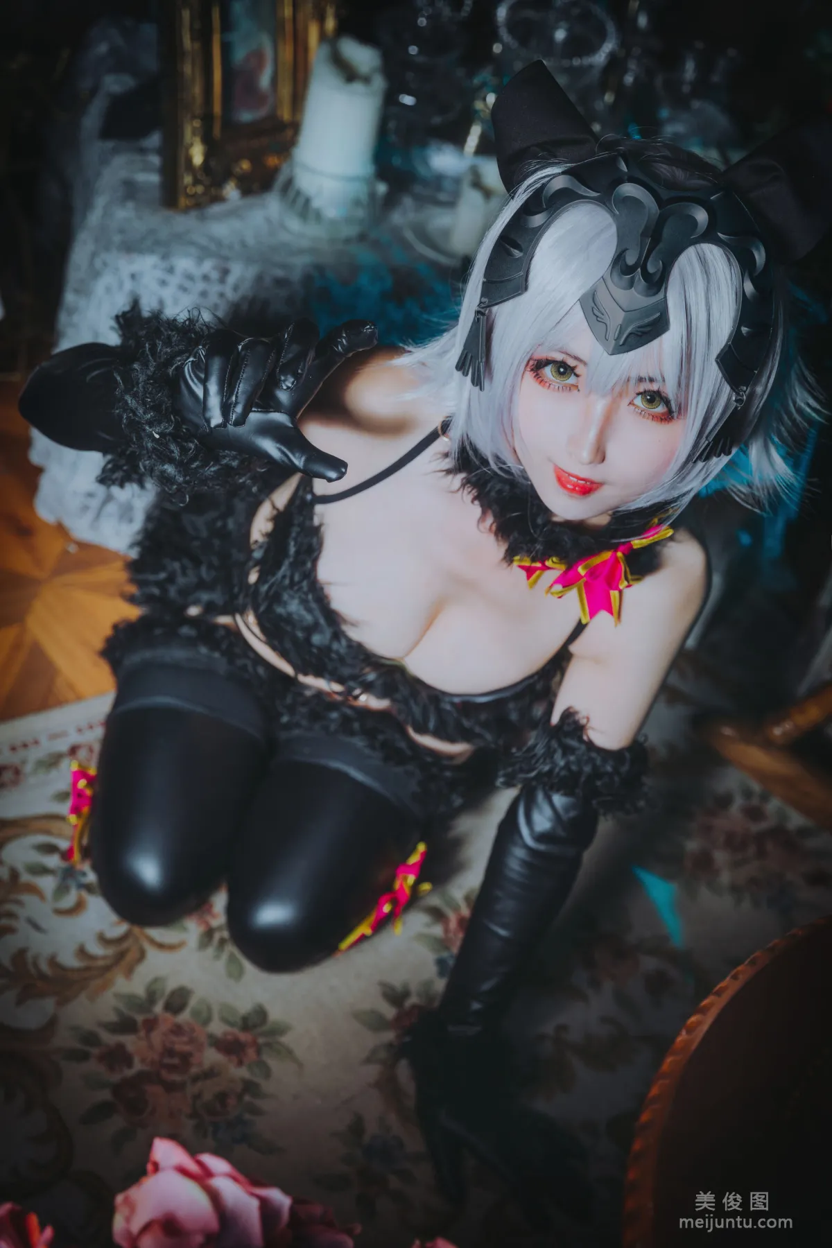 COS Beauty rioko Liang Liangzi, Black Joan of Arc Photo Set photo 10